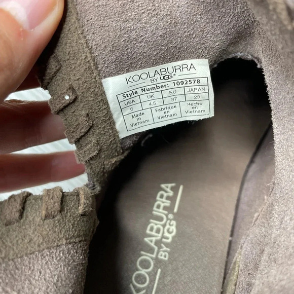 Koolaburra by UGG light brown booties Womens size 6 - Picture 7 of 8